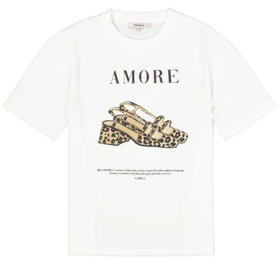 Produktbild von GARCIA ladies T-shirt ss 53 off white S