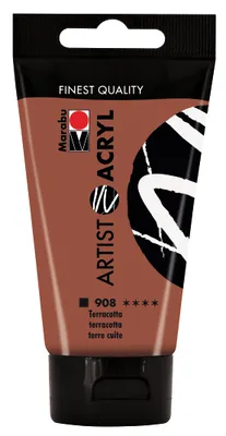 Produktbild von Marabu 12200002908, 75 ml, Terrakotta, Tube, Wasserfest