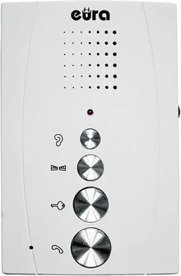 Obrázek produktu pro Interkomový systém EURA ADP-51A3 DIFESA 1rodinný, 2 domácí telefony, interkom, bílý