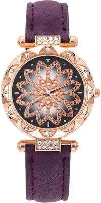 Produktbild von AL-11416 Violette Damenuhr - Eleganz für jeden Anlass KP11416
