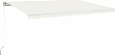 Produktbild von vidaXL Markise Manuell Einziehbar 500x300 cm Creme