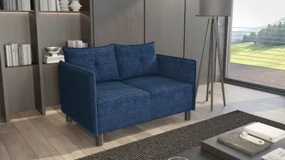 Obrázek produktu pro Dvoumístná pohovka MAELLA - modrá