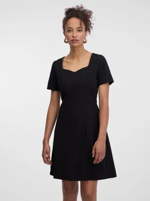 Produktbild von Orsay Schwarzes Damenkleid, knielang, 670538