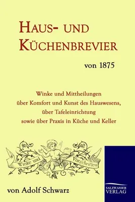 Produktbild von Haus- und Küchenbrevier von 1875