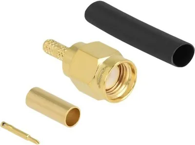 Immagine prodotto di DELOCK SMA Stecker zum Crimpen RG-174 / RG-316 m. Schrumpfsc