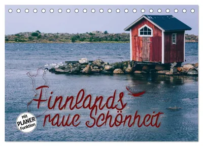 Produktbild von Finnlands raue Schönheit (Tischkalender 2027 DIN A5 quer), CALVENDO Monatskalender