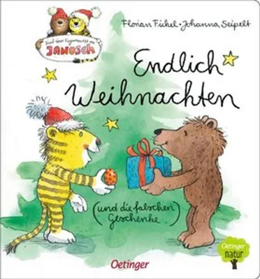 Zdjęcie produktu dla Nach einer Figurenwelt von Janosch. Endlich Weihnachten (und die falschen Geschenke)