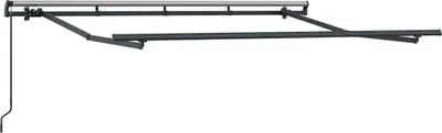 Image de vidaXL Cadre de store anthracite 3 x 2 m métal