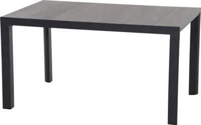 Zdjęcie produktu dla Stół Silva 160 x 90 cm, blat ceramiczny w kolorze antracytowo-szarym