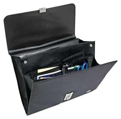 Produktbild von Wedo 58 5001, Leder, Nylon, Schwarz, 37,5 mm, 28 mm, 6,4 mm, 1,04 kg