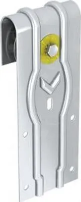 Image de Monture galet Delrin flasque acier ROC2A MANTION SA - Fer 50x10 mm - Capacité porte 100Kg - ROC2A