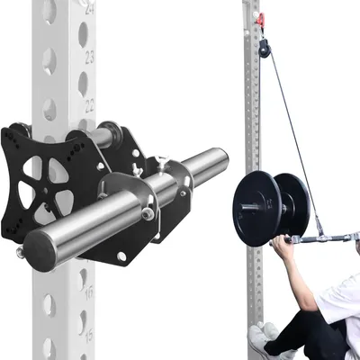 Produktbild von Krachtstation Smith Machine Zubehör – Belastbarkeit: 175 kg – Gewicht: 13,5 kg – Legierter Stahl – Schwarz