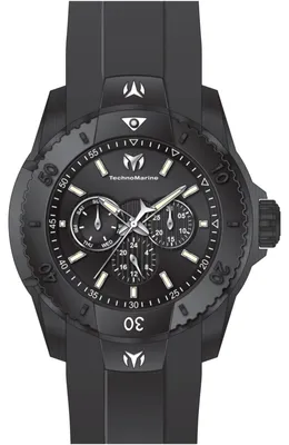 Immagine prodotto di TechnoMarine Uf6 TM-625001 Orologio da Uomo - Movimento al Quarzo - Acciaio Inossidabile con Quadrante Nero - 48 mm
