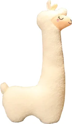 Produktbild von Alpaka Lama 75 cm Plüschtier Maskottchen Kuscheltier Kuschelig Weiches