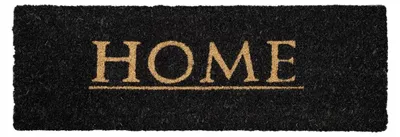 Image de Paillasson avec motif graphique de texte en relief, modèle "HOME 1"