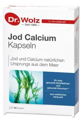 Produktbild von Jod Calcium Kapseln Dr.Wolz 60 St