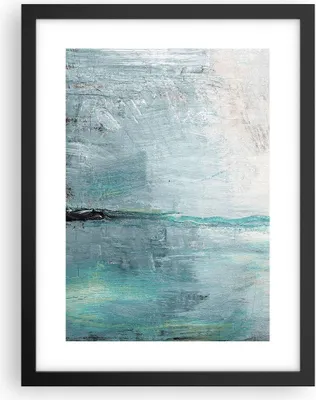 Produktbild von Gerahmtes Poster - Schwarzer Rahmen - Abstraktion modern - 30x40 cm - Wand Bild - Wanddeko - Wandbilder - Kunstposter - Wandposter - Bilderrahmen - Bilder - Kunstdruck - Wandbild - P2BPA30x40-3591