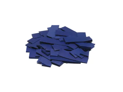 Produktbild von TCM FX Slowfall Konfetti rechteckig 55x18mm, dunkelblau, 1kg