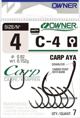 Obrázok produktu pre Owner Háčiky s Očkom C-4 50924 6ks, 2