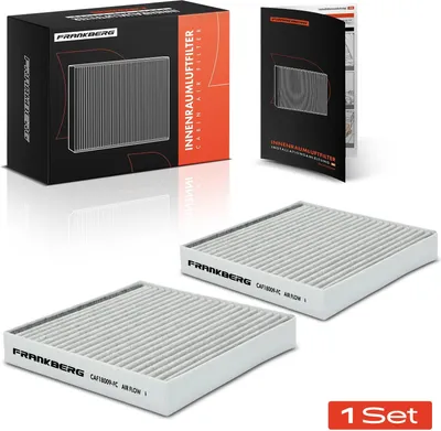 Obrázok produktu pre Frankberg 2x filter vzduchu v kabíne s aktívnym uhlím pre KIA Picanto JA 1.0 1.2