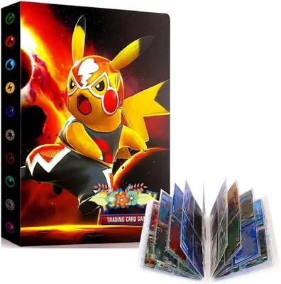 Produktbild von Pokémon Sammelalbum für Karten Sammelalbum,30 Seiten 240 Karten Kapazität,Sammelkarten Album,Geschenk für Kinder