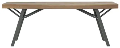 Productafbeelding van Tuinbank van Massief Acaciahout met Stalen Frame