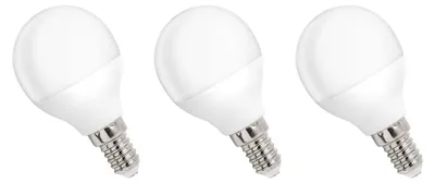 Produktbild von Spectrum E14 LED-Lampe P45 4W 340lm 6000K tageslichtweiß 3 Stück