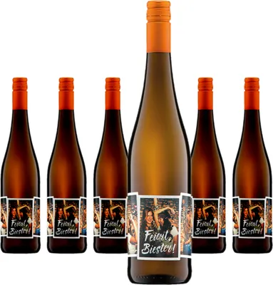 Produktbild von 6 x Lorenz & Söhne Feiert, Biester! Qualitätswein trocken
