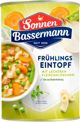 Produktbild von Sonnen Bassermann Frühlingstopf (400g Dose)