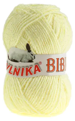 Produktbild von Strickgarn BIBINA by VLNIKA!! 50g, freie Farbwahl, Farbe:pastellgelb