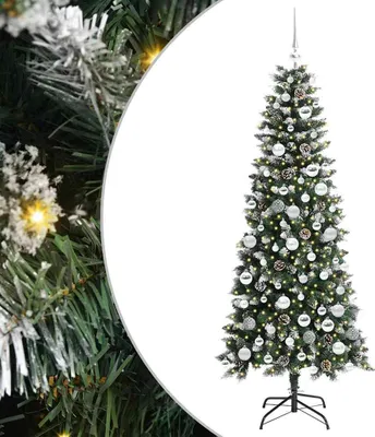 Obrázok produktu pre Umelý vianočný stromček Zelená 180 cm PVC, plast a oceľ