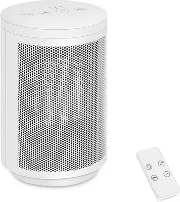 Productafbeelding van Badventilator met verwarming, 900-1500W - Energiezuinig model 8U - Timerfunctie en oscillerende beweging