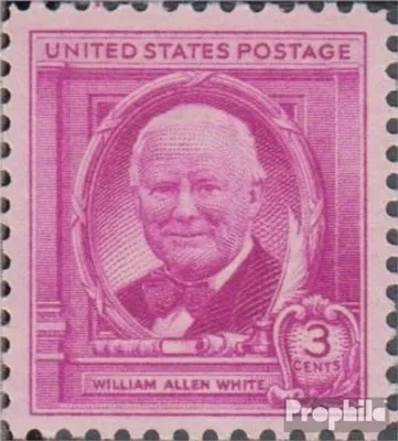 Produktbild von Briefmarken USA 1948 Mi 573 (kompl.Ausg.) postfrisch William Allen White