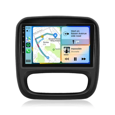 Obrázok produktu pre Autorádio Hexinex 9" pre Renault Trafic 3 / Opel Vivaro B (2014–2021), Android 15, 2 GB + 64 GB, WIFI