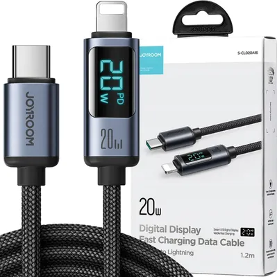 Immagine prodotto di Cavo Usb Tipo C Prisma Fulmine 1,2M Joyroom S-Cl020A16 (Czarny)