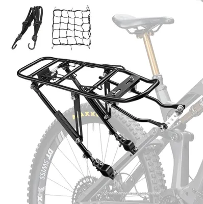 Imagen del producto de Portabultos ajustable para bicicleta de montaña
