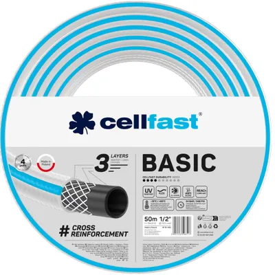 Produktbild von Cellfast Basic 1/2″ Gartenschlauch 50 m (10-402)
