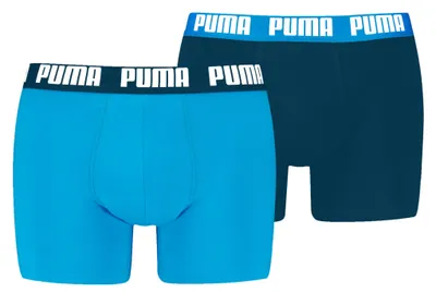 Produktbild von Puma Herren Everyday Basic Boxershorts 2-Pack – Speed Blau – S