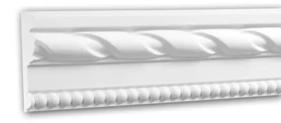 Image de Profhome 151314 Cimaise Moulure décorative 2 m