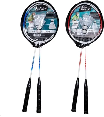 Image de SPORTX Set de badminton 5 pièces Assorties.