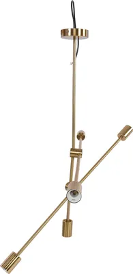 Imagen del producto de Lámpara de techo moderna, diseño elegante y único, estructura estable y firme, con líneas geométricas. Voltaje: 110-220V