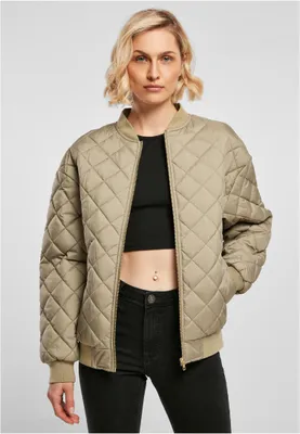 Zdjęcie produktu dla Urban Classics Ladies - Oversized Quilted BOMBER Jacke - S