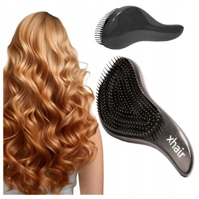 Produktbild von xhair Detangler Haarbürste für sanfte Entwirrung und Kopfhautmassage