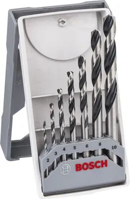 Produktbild von HSS-Spiralbohrer-Set, PointTeQ, 7-tlg., Mini-X-Line, 2-8 mm