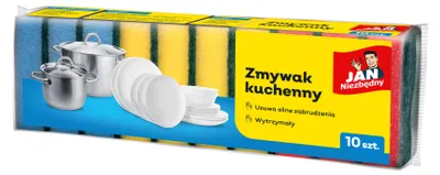 Productafbeelding van JAN NIEZBĘDNY keukenschuurspons, 1 pak - 10 stuks