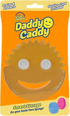 Produktbild von Scrub Daddy Caddy Schwammhalter mit 2 Saugnäpfen