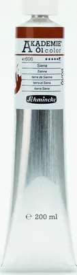 Produktbild von Schmincke 200ml AKADEMIE Öl color Siena Öl 41 606 015