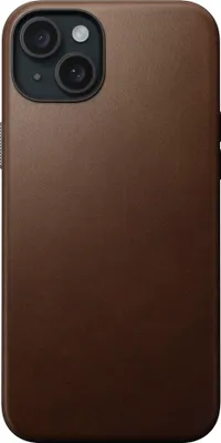 Immagine prodotto di Custodia Nomad Modern in pelle per iPhone 15 Plus Marrone