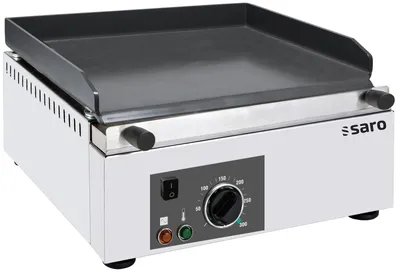 Produktbild von Saro GPK 400, Schwarz, Edelstahl, Freistehend, Edelstahl, 1 Zone(n), Keramik, Tasten, Drehregler