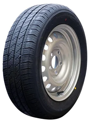 Koleso + pneumatika 185/65 R14 palcov + 5½J x 14H2 Security 66,5/112/5